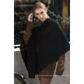 Factory yarn-dyed scarf poncho made in China